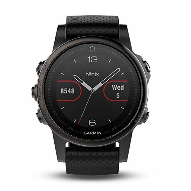 GARMIN 佳明 fenix 5S 蓝宝石镜面国行英文版 户外心率表 3660元包邮 近期好价