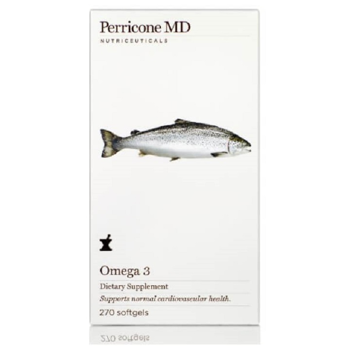 Perricone MD 裴礼康 Omega 3 深海鱼油胶囊 大瓶270粒 439元，免费直邮