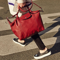 $69起 收法国国包 Longchamp 尼龙、皮质饺子包热卖