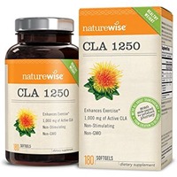 $2.98 NatureWise Elite 95% CLA 1300mg 全天然CLA共轭亚油酸减脂胶囊（90顆）