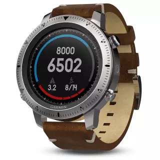佳明（GARMIN） 飞耐时 fenix chronos 酷龙 智能手表 中文版 皮革 6090元