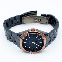 $399 (原价$2130) RADO Specchio 系列黑金配色陶瓷时装女表