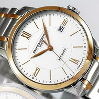 $1599 (原价$4450) 国内公价￥24330 Baume & Mercier Classima Executives 系列机械正装男表