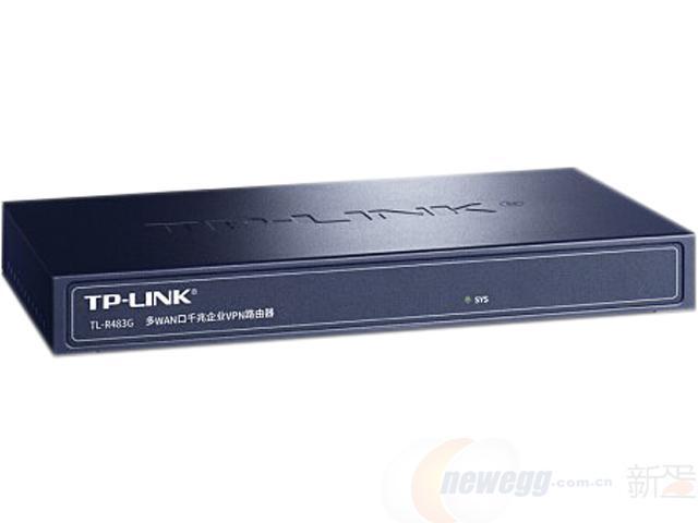 ￥265 TP-LINK普联TL-R483G多WAN口全千兆企业级VPN有线路由器