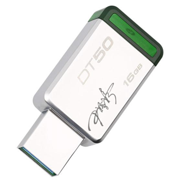个性化！金士顿 USB3.1 DT50 16GB U盘 49.9元（满99元包邮）