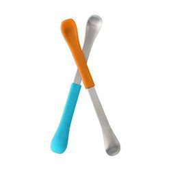 折合48.3元 凑单品： Boon 婴儿二合一双头软硬喂养勺 两个装 $6.9