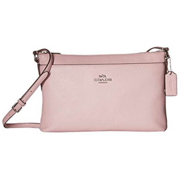 再降！COACH Polished Pebble女士斜跨包 $69.99（到手约￥545）