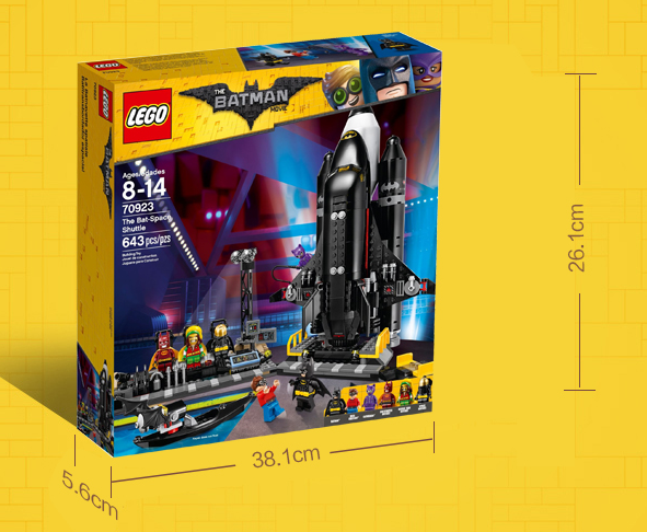 LEGO 乐高 BATMAN MOVIE 蝙蝠侠大电影 70923 蝙蝠穿梭机 63.99美元约￥406（京东1249元） 买手党-买手聚集的地方