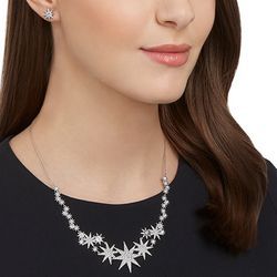 SWAROVSKI 施华洛世奇 Fizzy 5253053 星星项链耳环套装 $89（约￥600）