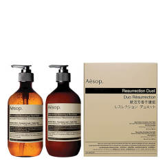 【白色情人节送礼好选择】一套直邮！Aesop 伊索 赋活芳香洗手液 护手霜套装 500ml×2瓶