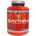 折合224元 BSN,FinishFirst，Syntha-6，蛋白粉饮料混合物，香草冰淇淋，5.0磅（2.27公斤）