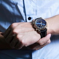 Armand Nicolet 艾美达 M02 系列 9640A-NR-P974NR2 男士自动机械手表