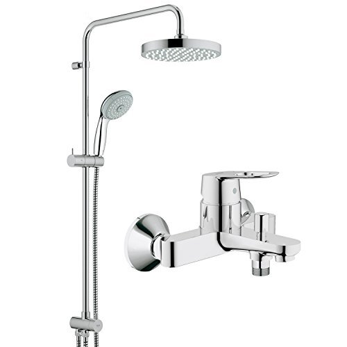 GROHE 高仪 126216 新天瀑淋浴系统 + 浴缸龙头套装 1399元包邮（需用码）