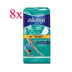 【立减8欧 免邮中国】Always Ultra 系列4滴水 日用超薄柔棉卫生巾 240mm*26片