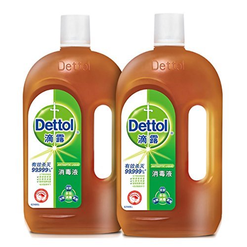 滴露（Dettol） 消毒液1.15L+1.15L超值特惠两瓶装 与洗衣液,柔顺剂配合使用 67.9元