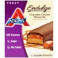 折合37.76元 Atkins,Endulge 巧克力焦糖慕斯棒 5条 34g