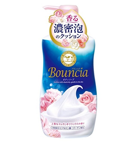 折合29.23元 新款Cow牛乳石碱共进社 花香保湿沐浴乳 550ml