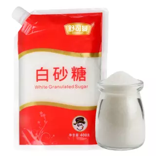 舒可曼 一级白砂糖 400g 5.9元