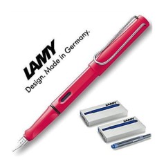 【立减5欧 免邮中国】Lamy 凌美狩猎者系列钢笔 笔尖M 带墨胆 一笔 10芯