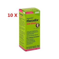 【立减5欧 免邮中国】Salus Floradix 铁元 15ml*10瓶