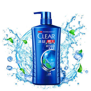清扬（CLEAR） 洗发露活力运动薄荷型 单瓶 750ml *2件 98.7元（合49.35元/件）