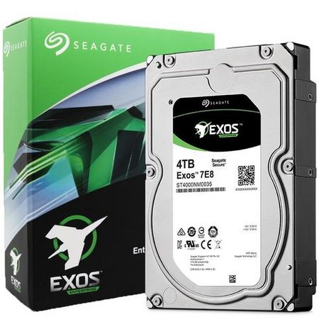 希捷（seagate） V5系列 Exos 7E8 企业级硬盘 4TB（ST4000NM0035、7200RPM、128MB） ￥799