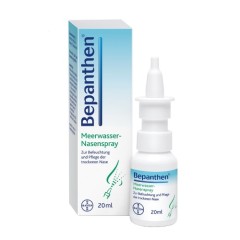 【立减3欧 免邮中国】Bayer 拜耳 Bepanthen 海水鼻腔喷剂 婴儿适用 20ml