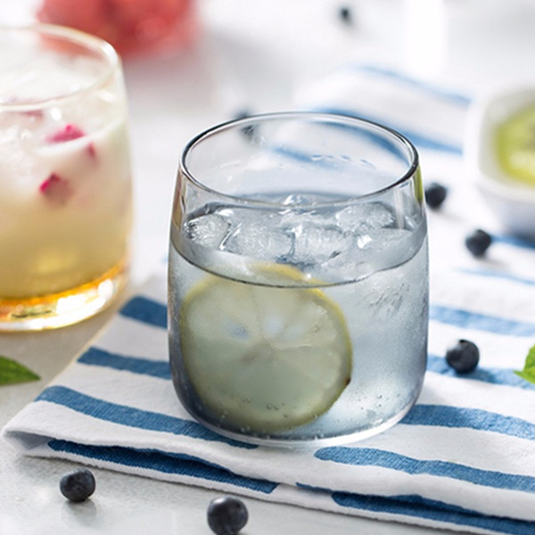 通透明亮！网易严选彩色玻璃280ml气泡杯2件装 限时优惠价34.3元