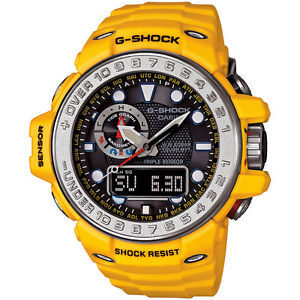 折合1279.94元 CASIO 卡西欧 G-Shock Gulfmaster 航海系列 GWN1000-9A 男士太阳能运动腕表