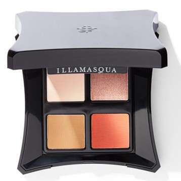 补货啦！Illamasqua限量版Quad橘粉系列四色眼影盘 7.6折 直邮中国 GBP￥29.64(￥279)