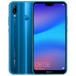 ￥2199 华为HUAWEInova3e全面屏2400万前置摄像4GB+128GB克莱因蓝全网通版移动联通电信4G手机双卡双待-1号店