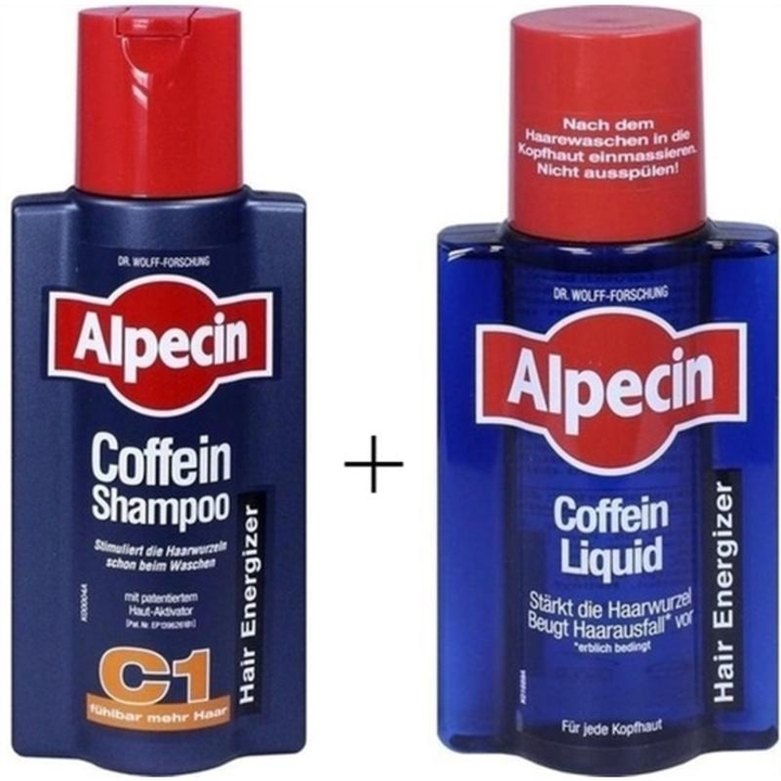 Alpecin C1止脱生发洗发露 250ml+防脱生发营养液 250ml €12.53 约合100元 可直邮