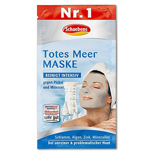 Schaebens 雪本诗 死海泥矿物净肤面膜 15ml *15片 €13.95 约110元 可凑单包直邮
