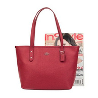 3.5折！COACH 蔻驰 Crossgrain Large Street Tote女士真皮托特包 	 119.99美元约￥752