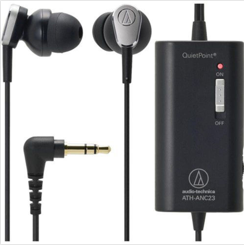 Audio-Technica 铁三角 ATH-ANC23 入耳式主动降噪耳机 34.75美元约¥218（京东全球购488元） 买手党-买手聚集的地方