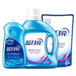 聚划算百亿补贴：                                Bluemoon 蓝月亮 深层洁净洗衣液 1kg+500g+500g 共4斤