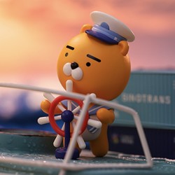 天猫U先：                                POP MART 泡泡玛特 Kakao Friends航海系列 盲盒 1个