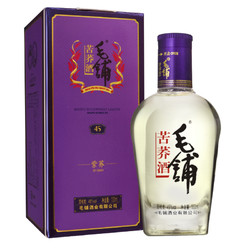 天猫U先：                                毛铺 苦荞酒 紫荞 45度 100ml