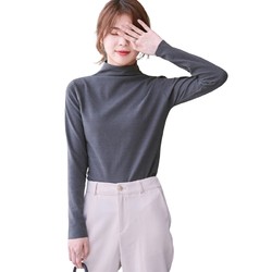Langsha 浪莎 NK666 女士中领上衣