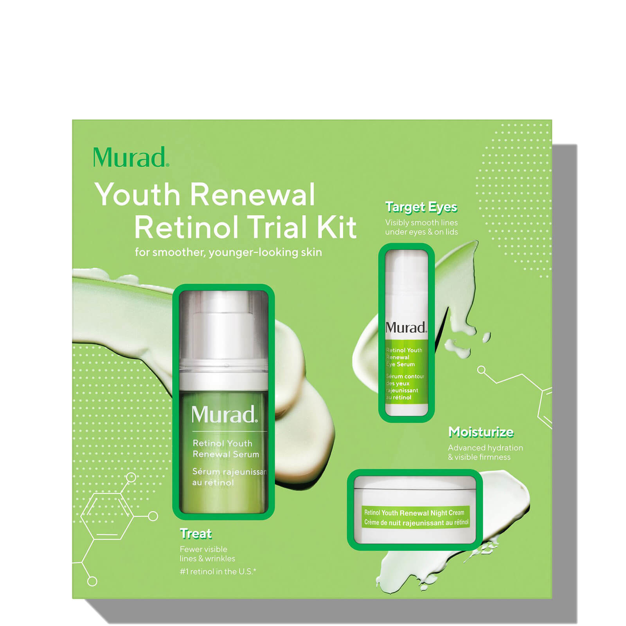 【限时7.8折】Murad 慕勒 视黄醇套装（价值£84.00） ￡39（约352元）