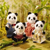 Calico Critters 森贝尔家族 萌宠低至4.5折热卖 封面熊猫全家套装$9.88