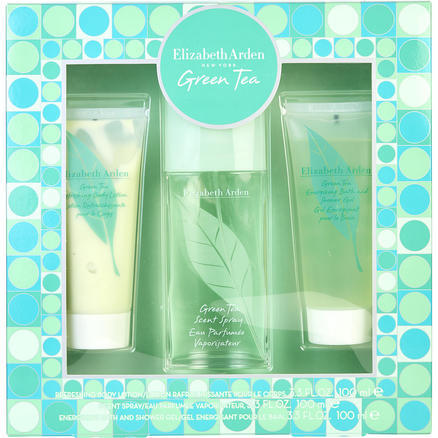 Elizabeth Arden 伊丽莎白雅顿 绿茶女士香氛护理套装（香水100ml+身体乳100ml+沐浴露100ml）  折合152.25元