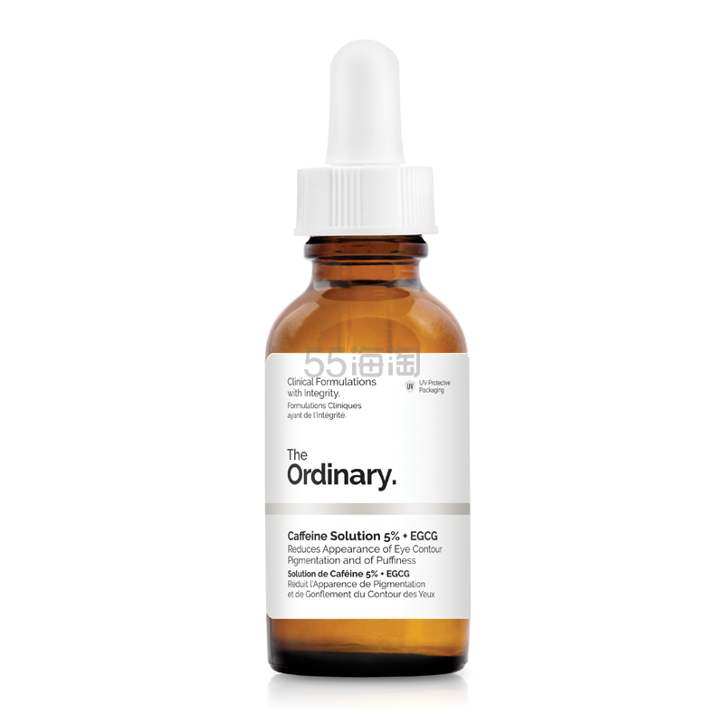 【9.5折+含税直邮】The Ordinary 5%咖啡因 + EGCG眼部精华 30ml
