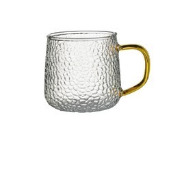 古道品茗  GD27 锤纹玻璃杯 300ml