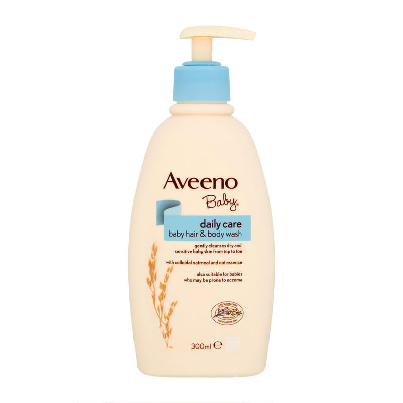 【9.5折+买3免1+含税直邮】Aveeno 艾维诺 婴儿日常护理洗发沐浴露 300ml ￡5.69（约52元）