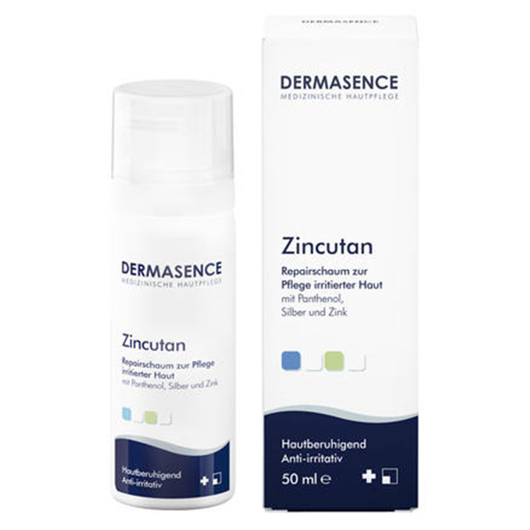 【包税直邮＋6.8折】Dermasence Zincutan 修复泡沫精华 50ml €12.89（约100元）