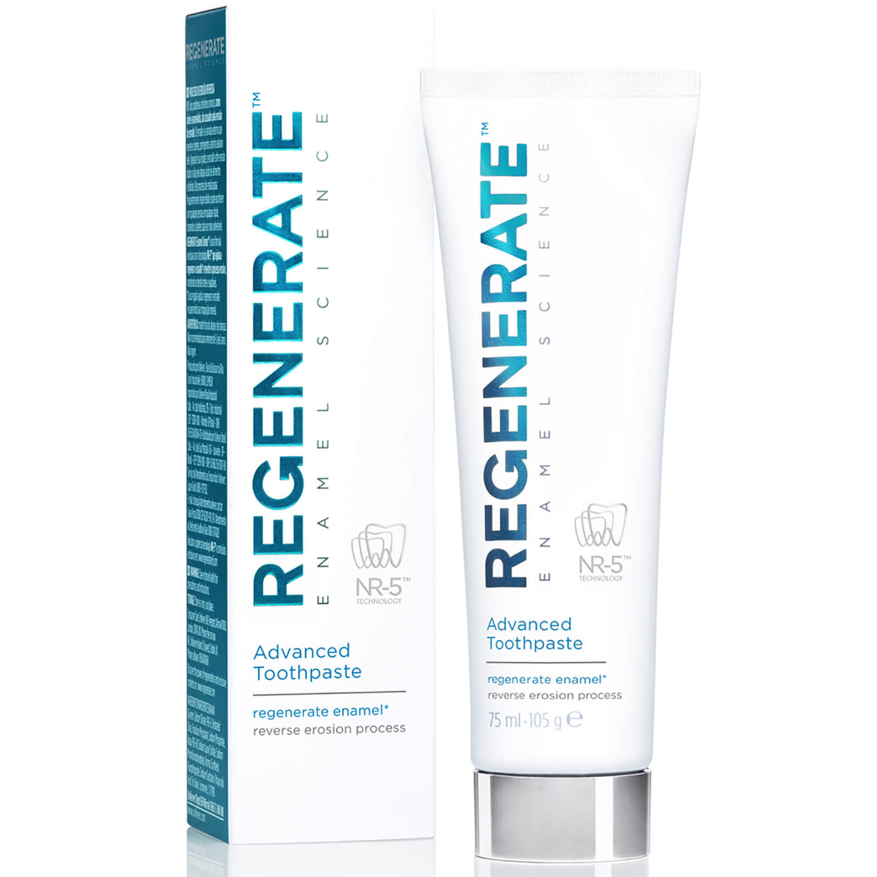【买3免1】Regenerate 修复牙釉质美白牙膏 75ml ￡6.7（约61元）