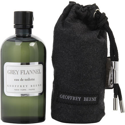 王力宏同款！GEOFFREY BEENE 杰弗里比尼 灰色法兰绒男士淡香水 EDT 240ml 折合118.18元