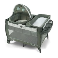 史低价：Graco 可折叠便携式多功能游戏床