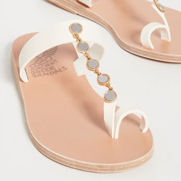 小众时尚品牌【风尚大赏】Ancient Greek Sandals Iris Mirrors 皮凉鞋  用码 US$242.25美金（￥1581.84）海淘